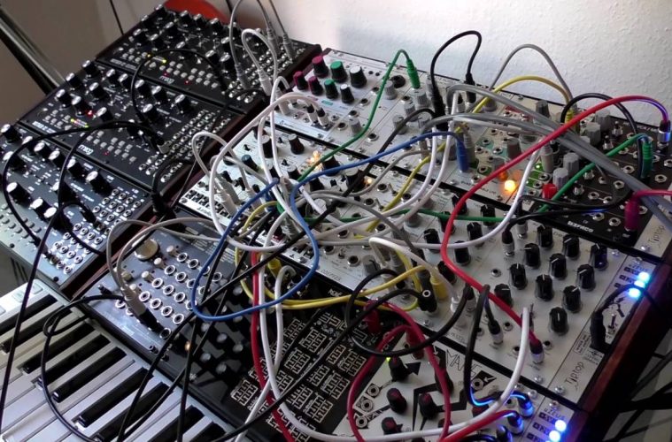 IRL modular synth