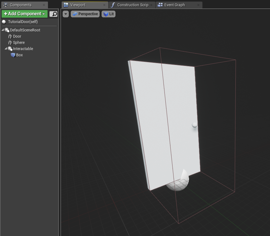 new door blueprint